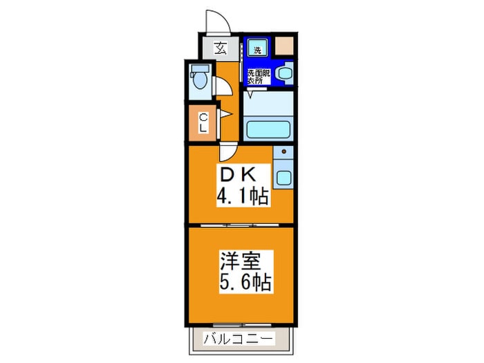 間取り図 アベニュー岡