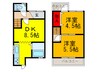 新池島町３丁目戸建 2DKの間取り