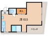 東須磨八木マンション 1Rの間取り