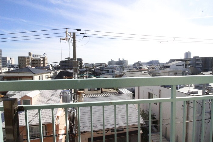 室内からの展望 東須磨八木マンション