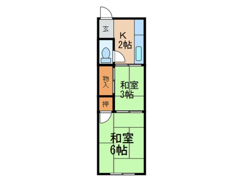 間取図 櫻荘