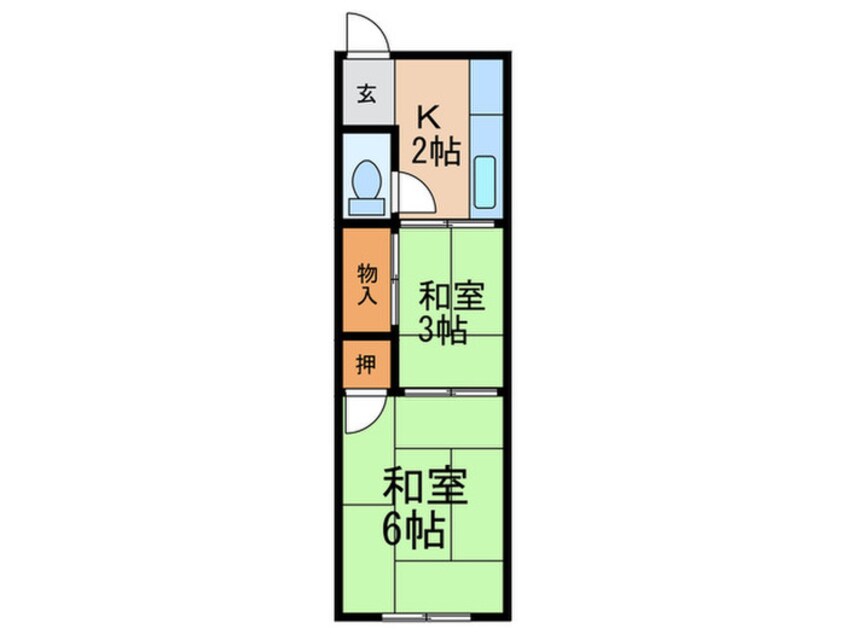 間取図 櫻荘