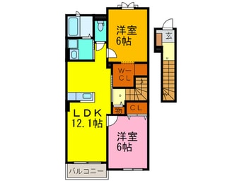 間取図 キトラ・メゾン
