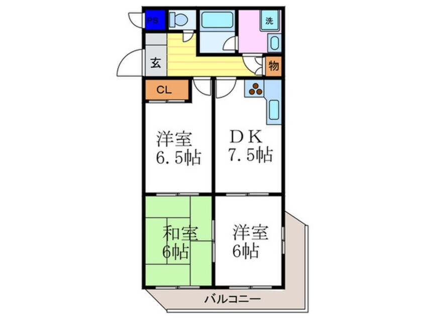 間取図 グラシィオ長岡