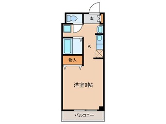 間取図 メルベーユ伊勢