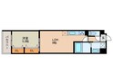 ピレーネ北条Ⅳの間取図