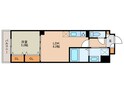 ピレーネ北条Ⅳの間取図