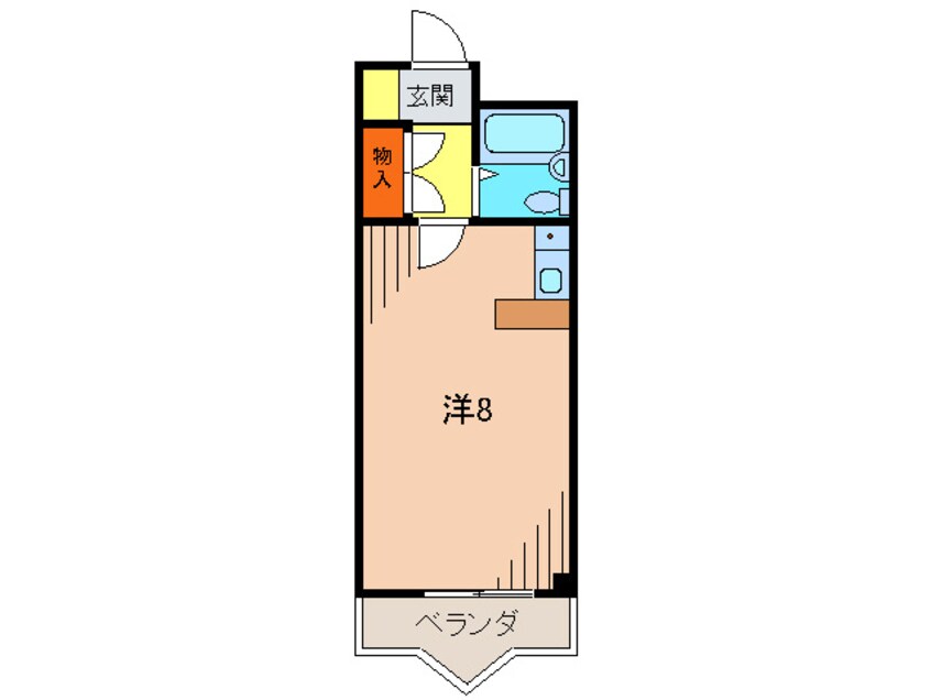 間取図 パレスオリーブ