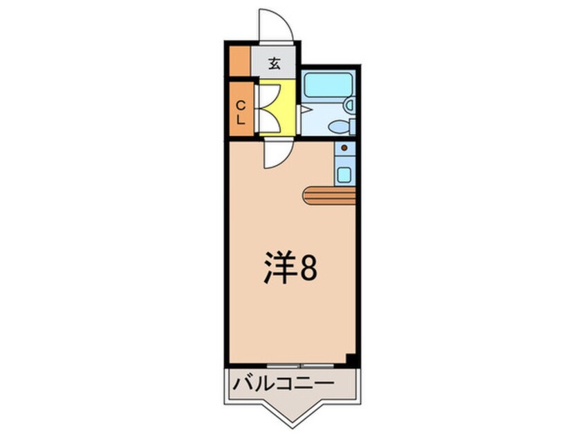 間取図 パレスオリーブ