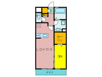 間取図 グランディール松原