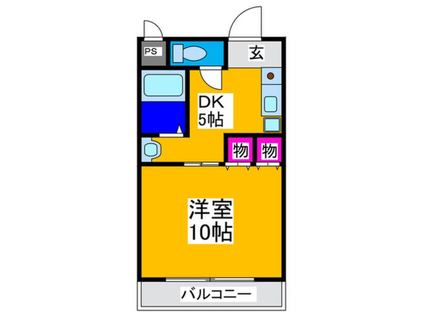 間取図 フル－リ深井