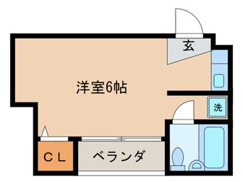 間取図 椥辻ＨＳビル