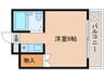 ピースハイツ 1Rの間取り