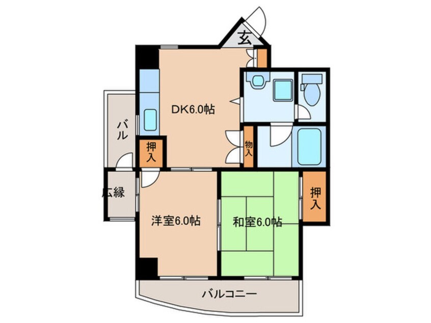 間取図 ディバージョン同心