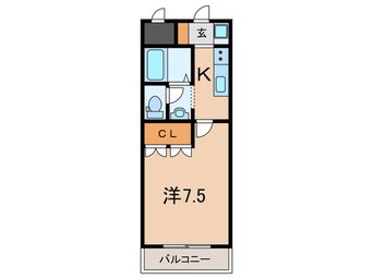 間取図 リベレ大久保Ⅱ