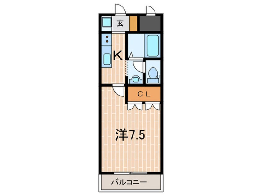 間取図 リベレ大久保Ⅱ