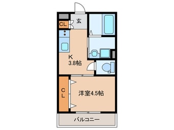 間取図 Royal Garden ina