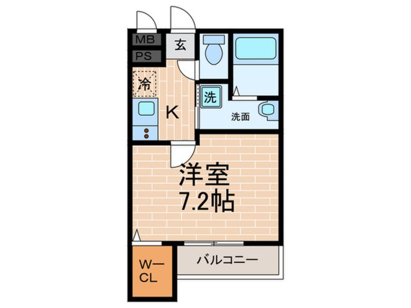 間取図 フジパレス甲子園口サウス