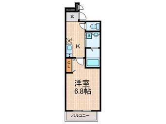 間取図 フジパレス甲子園口サウス