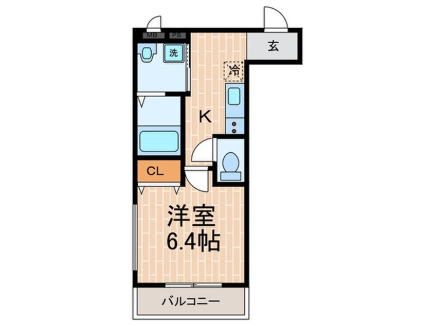 間取図 フジパレス甲子園口サウス