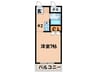 フラウメンドルフ 1Kの間取り