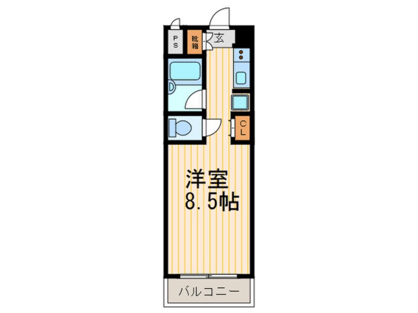 間取図 ノアーズアーク長田２１