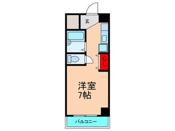 間取図 ノアーズアーク長田２１