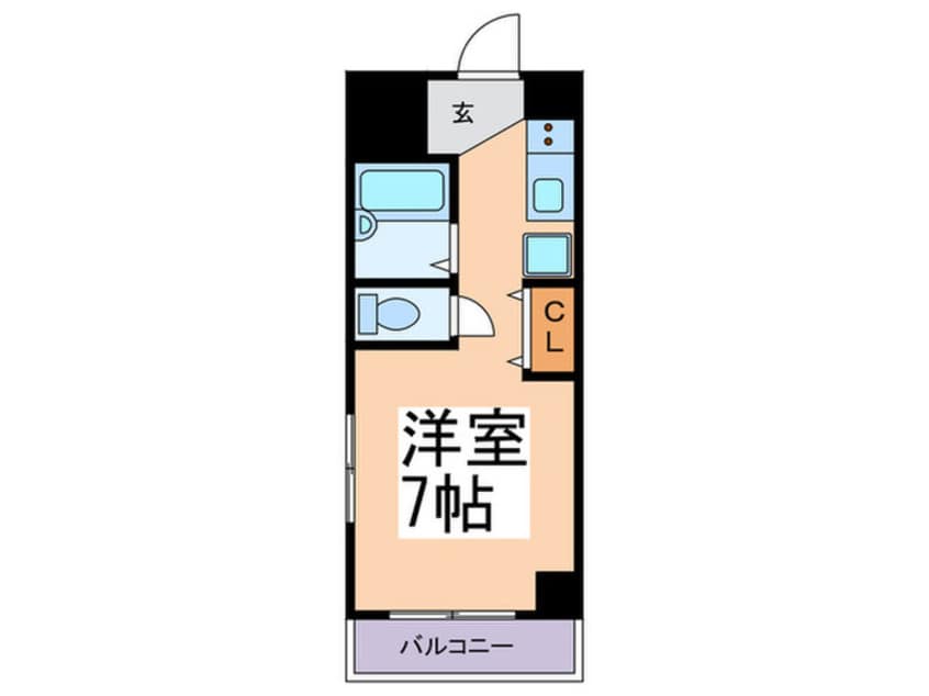 間取図 ノアーズアーク長田２１