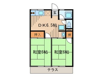 間取図 キクノハイツ