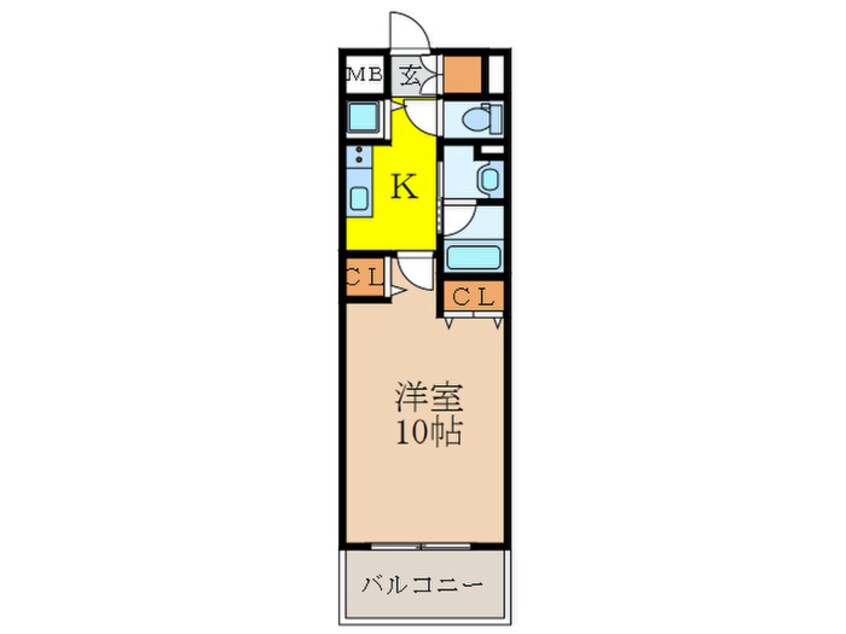 間取図 エトワール新大阪