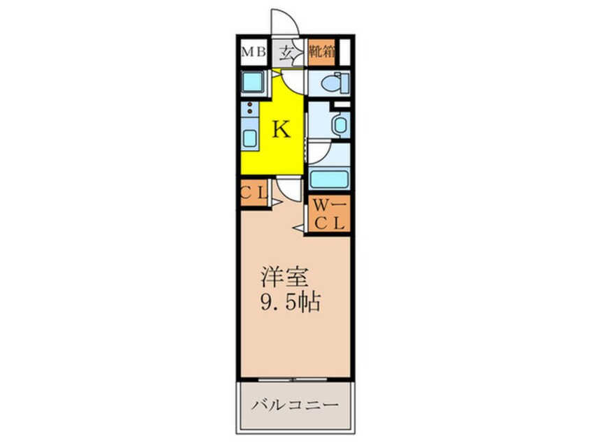 間取図 エトワール新大阪