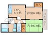 Ｎコート 2DKの間取り
