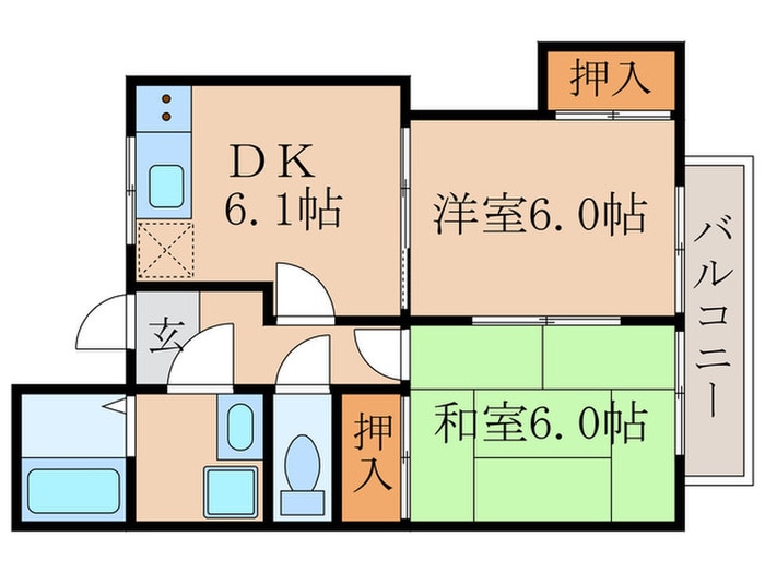 間取り図 Ｎコート