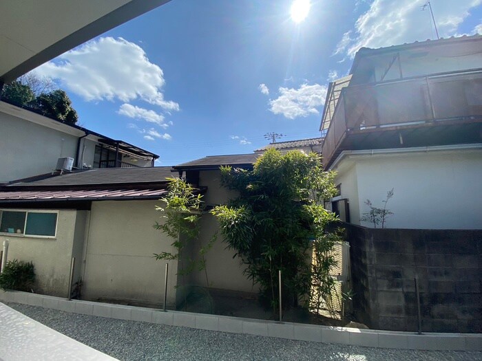 室内からの展望 ジーメゾン山科マニフィコ