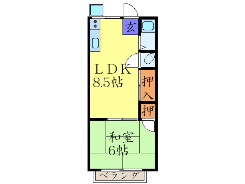 間取図 三和マンション