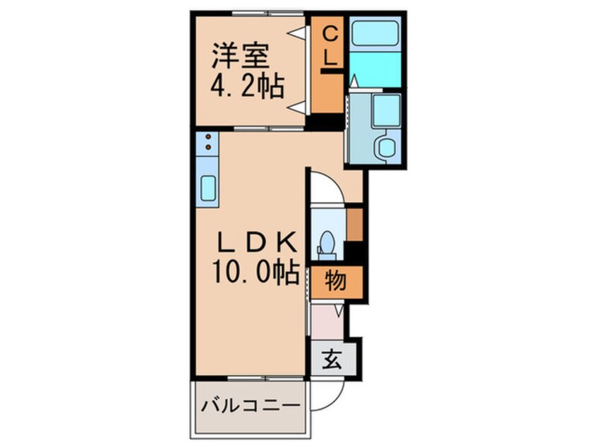 間取図 フラワータウン　フェイジョア