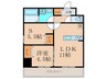 東祥グレイス菱屋西 1LDK+Sの間取り