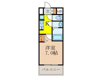 間取図 Ｗ－ＳＴＹＬＥ新大阪(504)