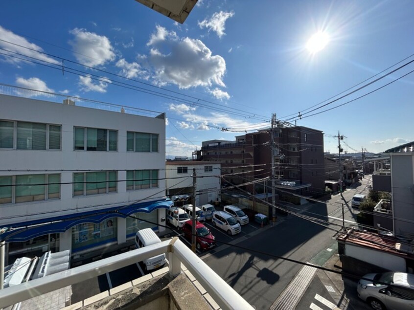 室内からの展望 千代田マンション長岡京