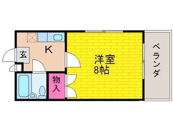 間取図 エザーンスあおい