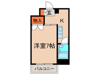 間取図 エザーンスあおい