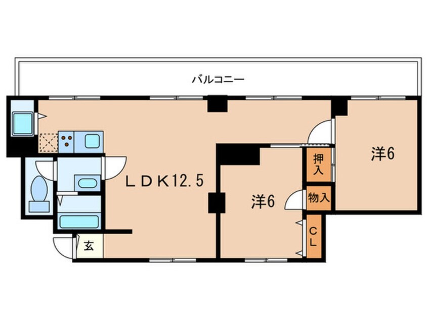 間取図 リアライズ高尾