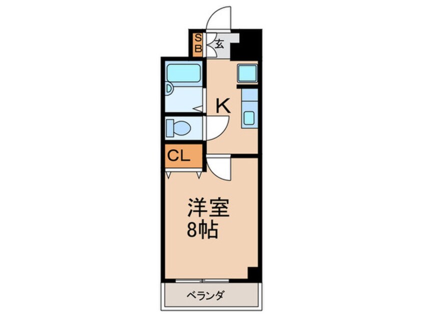 間取図 フルーレ住之江