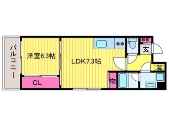 間取図 サルタル大和大路