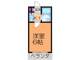 間取図 シャト－我孫子３番館