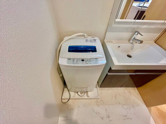 洗濯機置場 アミティエ扇町リアン