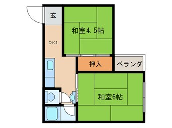 間取図 中野マンション