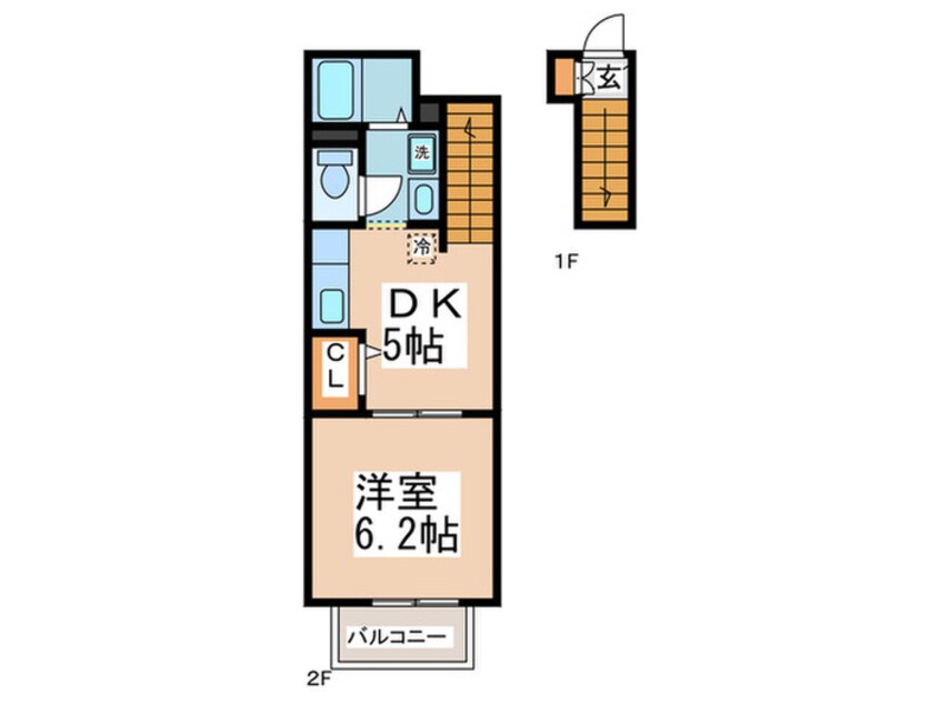 間取図 フルールふじさわ台