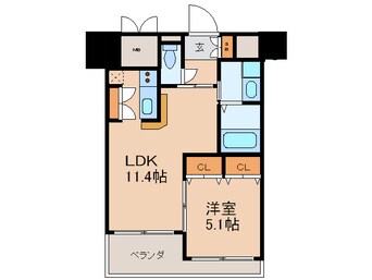 間取図 ノルデンハイム江坂