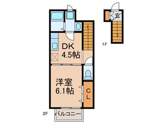 間取図 アムール福